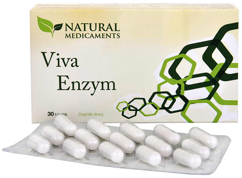 Natural Medicaments Viva Enzym 30 kapslí