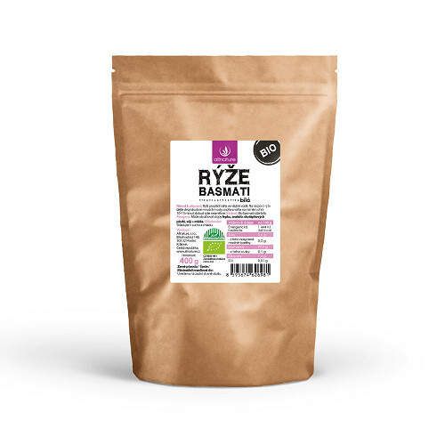 Zobrazit detail výrobku Allnature Basmati rýže bílá BIO 400 g Zobrazit detail výrobku Allnature Basmati rýže bílá BIO 400 g