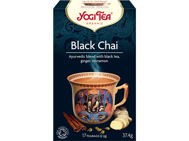 Yogi Tea Bio Černý chai Yogi Tea 17 x 2,2 g