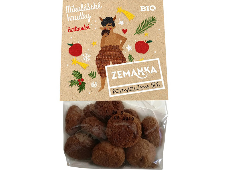 Zobrazit detail výrobku Biopekárna Zemanka Bio Mikulášské sušenky od čerta 100g Zobrazit detail výrobku Biopekárna Zemanka Bio Mikulášské sušenky od čerta 100g