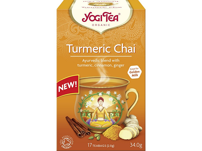 Yogi Tea Bio Turmeric chai Yogi Tea 17 x 2 g