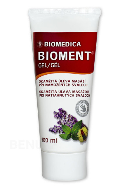 Biomedica Bioment masážní gel 100 ml