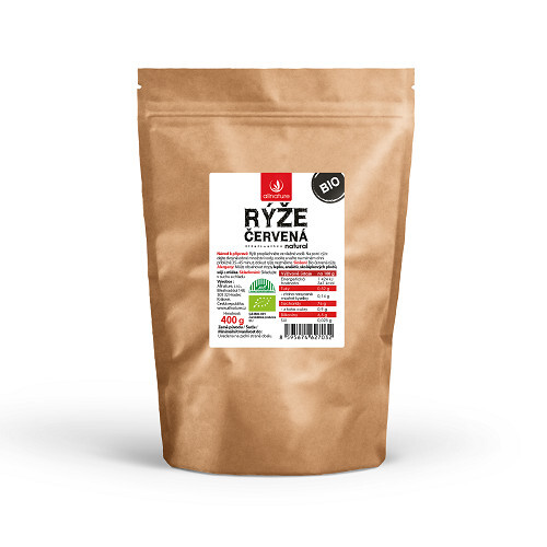Zobrazit detail výrobku Allnature Červená rýže natural BIO 400 g Zobrazit detail výrobku Allnature Červená rýže natural BIO 400 g