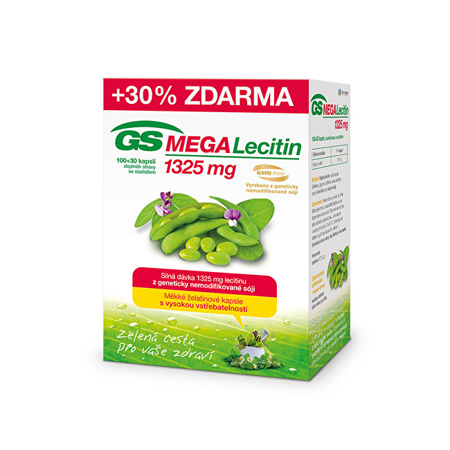 GreenSwan GS Megalecitin 1325 mg 100 + 30 kapslí