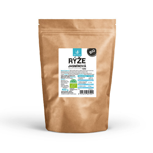Zobrazit detail výrobku Allnature Jasmínová rýže bílá BIO 400 g Zobrazit detail výrobku Allnature Jasmínová rýže bílá BIO 400 g