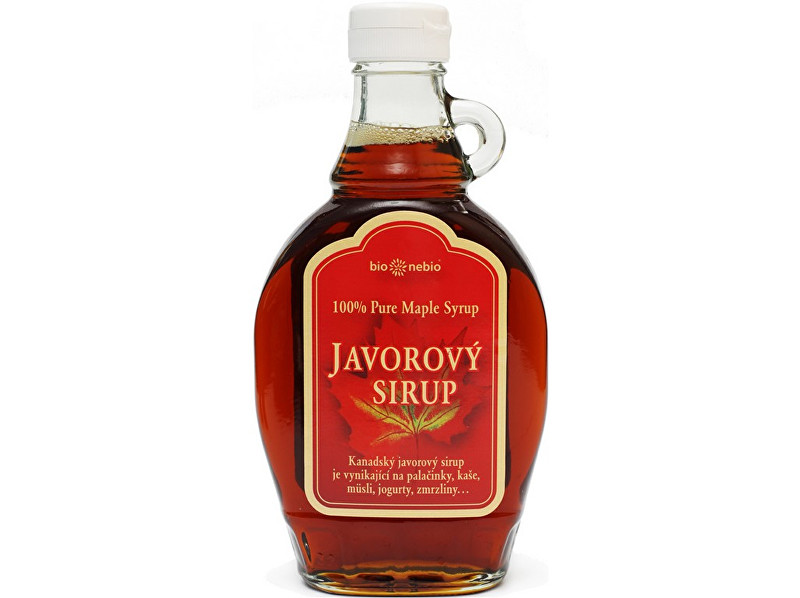 Zobrazit detail výrobku Bio nebio s. r. o. Javorový sirup 100% Grade C 250ml Zobrazit detail výrobku Bio nebio s. r. o. Javorový sirup 100% Grade C 250ml