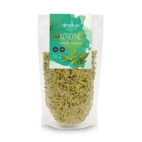 Zobrazit detail výrobku Allnature Konopné semínko loupané BIO/RAW 150 g Zobrazit detail výrobku Allnature Konopné semínko loupané BIO/RAW 150 g