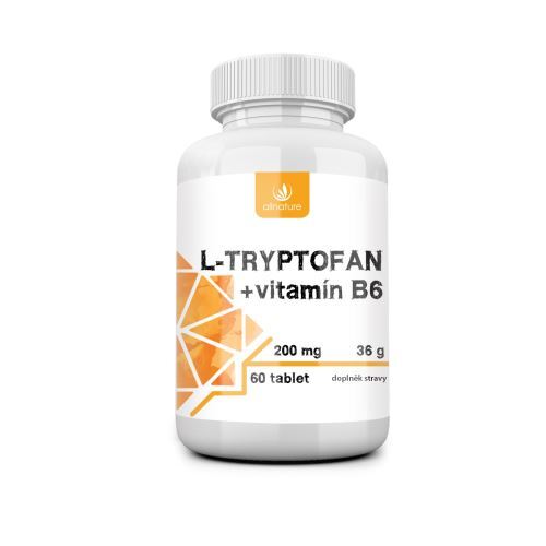 Zobrazit detail výrobku Allnature L-tryptofan + vitamín B6 60 tbl. Zobrazit detail výrobku Allnature L-tryptofan + vitamín B6 60 tbl.