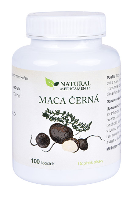 Natural Medicaments Maca černá 100 tob.