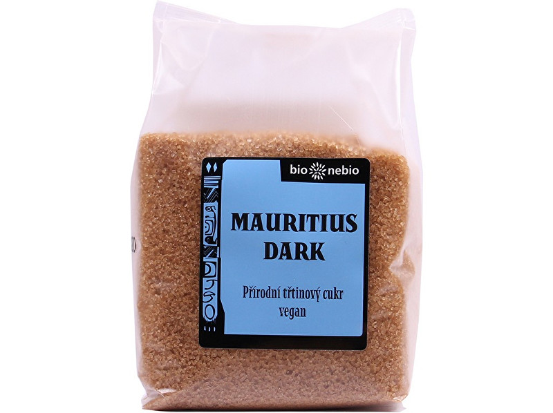 Zobrazit detail výrobku Bio nebio s. r. o. Přírodní třtinový cukr Mauritius Dark 400g Zobrazit detail výrobku Bio nebio s. r. o. Přírodní třtinový cukr Mauritius Dark 400g