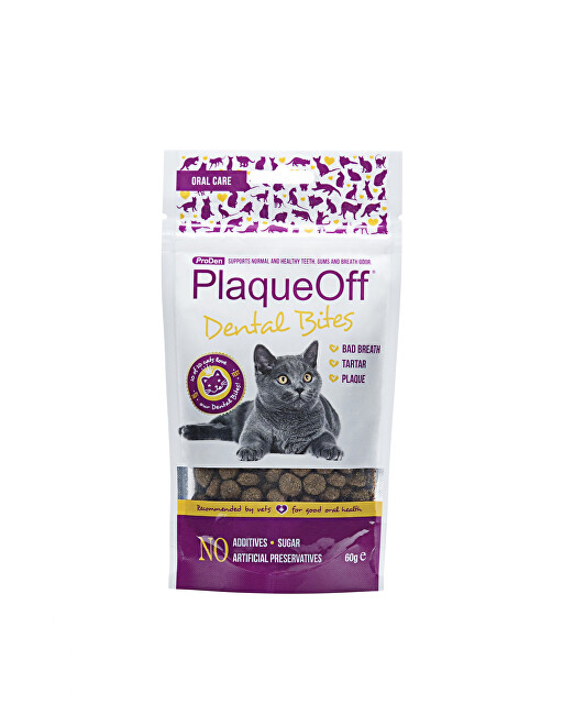 Zobrazit detail výrobku Proden PlaqueOff PRODEN PLAQUEOFF DENTAL BITES CAT 60G Zobrazit detail výrobku Proden PlaqueOff PRODEN PLAQUEOFF DENTAL BITES CAT 60G