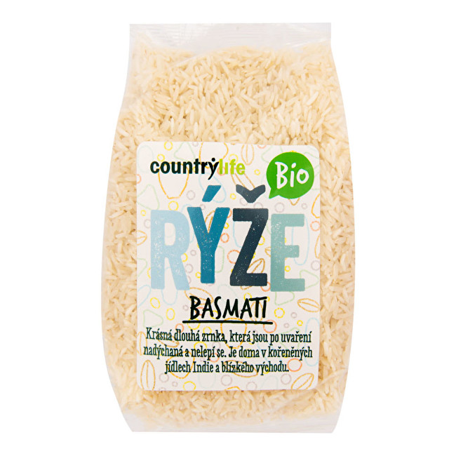 Country Life Rýže basmati BIO 0,5 kg