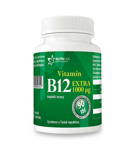 Nutricius Vitamín B12 EXTRA 90 tbl.