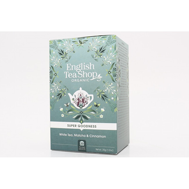 English Tea Shop Bílý čaj, matcha a skořice 20 sáčků