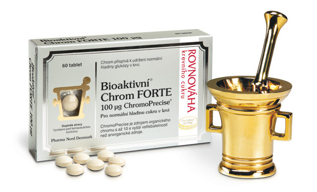 Pharma Nord Bioaktivní Chrom FORTE 100 mcg 60 tbl. + 30 EXTRA