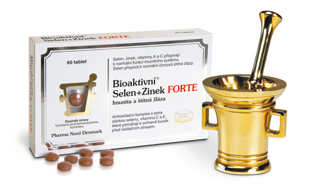 Zobrazit detail výrobku Pharma Nord Bioaktivní Selen+Zinek FORTE 60 tablet Zobrazit detail výrobku Pharma Nord Bioaktivní Selen+Zinek FORTE 60 tablet