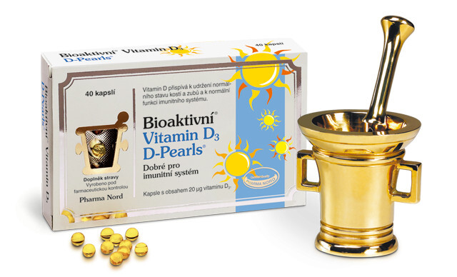 Pharma Nord Bioaktivní Vitamin D3 D-Pearls 80 cps.