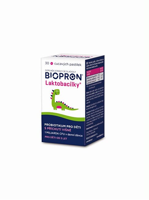 Biopron Biopron Laktobacílky 30 pastilek