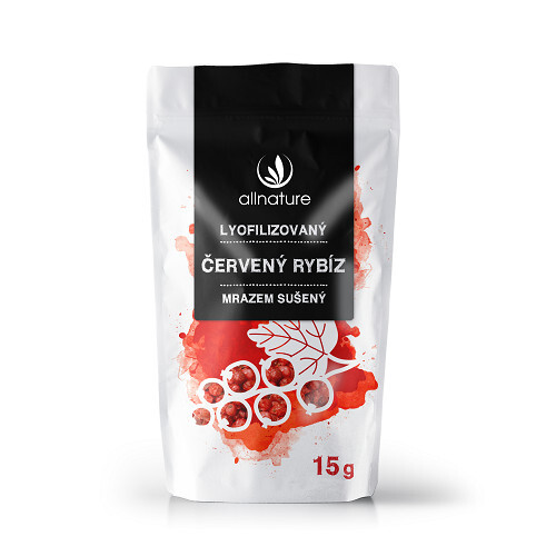 Zobrazit detail výrobku Allnature Červený rybíz sušený mrazem 15 g Zobrazit detail výrobku Allnature Červený rybíz sušený mrazem 15 g