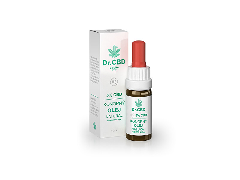 BioVita Dr. CBD Konopný olej NATURAL 10 ml