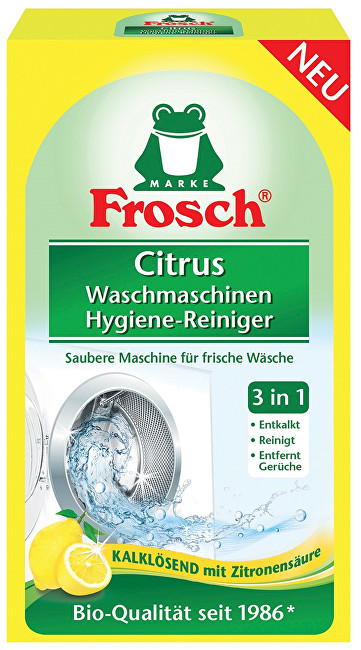 Frosch EKO Hygienický čistič pračky Citrón 250 g