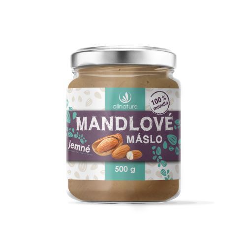 Zobrazit detail výrobku Allnature Mandlové máslo 500 g Zobrazit detail výrobku Allnature Mandlové máslo 500 g