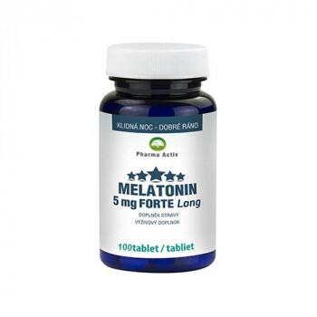 Zobrazit detail výrobku Pharma Activ Melatonin 5 mg Forte 100 tablet Zobrazit detail výrobku Pharma Activ Melatonin 5 mg Forte 100 tablet
