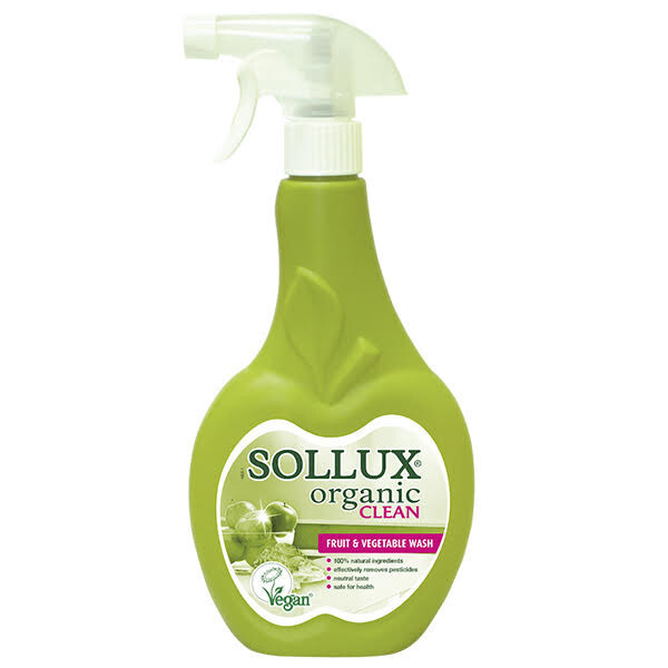 Sollux Organic Clean Sollux Organic Clean na mytí ovoce a zeleniny 500 ml