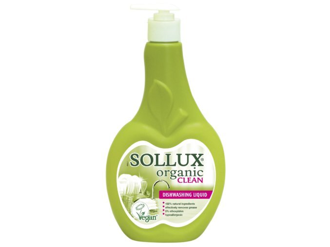 Sollux Organic Clean Sollux Organic Clean prostředek na mytí nádobí 500 ml