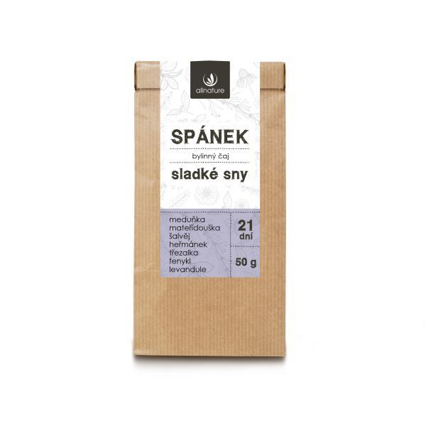 Zobrazit detail výrobku Allnature Spánek Bylinný čaj 50 g Zobrazit detail výrobku Allnature Spánek Bylinný čaj 50 g
