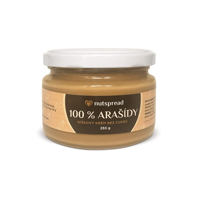 Zobrazit detail výrobku Nutspread 100% arašídové máslo Nutspread 1 kg Zobrazit detail výrobku Nutspread 100% arašídové máslo Nutspread 1 kg