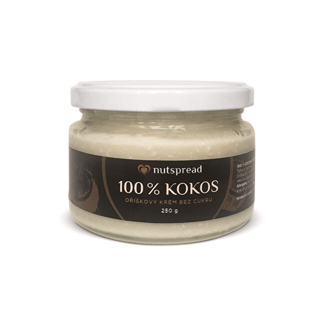 Zobrazit detail výrobku Nutspread 100% kokosové máslo Nutspread 250 g Zobrazit detail výrobku Nutspread 100% kokosové máslo Nutspread 250 g