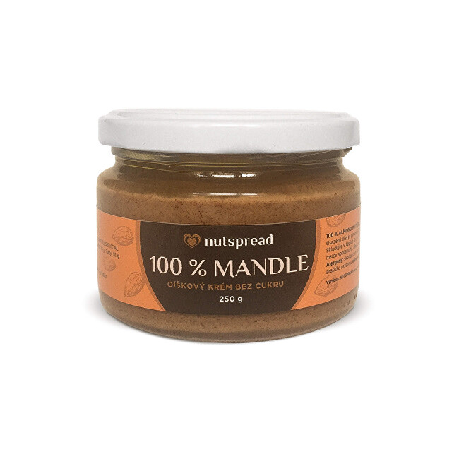 Zobrazit detail výrobku Nutspread 100% mandlové máslo Nutspread 1 kg Zobrazit detail výrobku Nutspread 100% mandlové máslo Nutspread 1 kg