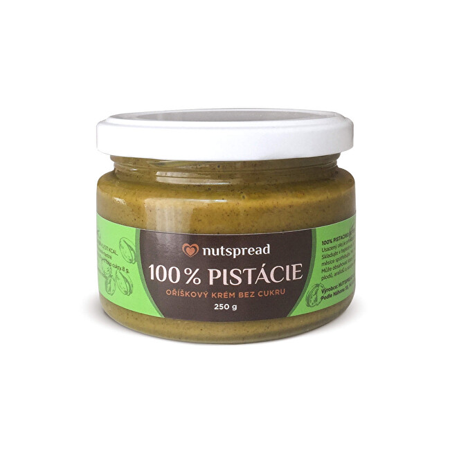 Zobrazit detail výrobku Nutspread 100% pistáciové máslo Nutspread 250 g Zobrazit detail výrobku Nutspread 100% pistáciové máslo Nutspread 250 g