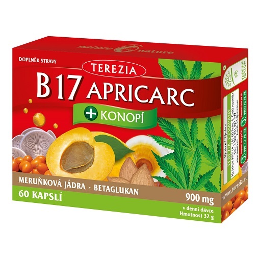 Zobrazit detail výrobku Terezia Company B17 APRICARC + Konopí 60 pastilek Zobrazit detail výrobku Terezia Company B17 APRICARC + Konopí 60 pastilek