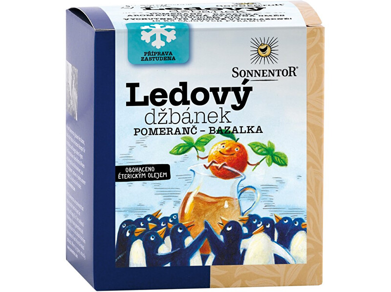 Zobrazit detail výrobku Sonnentor Bio Ledový džbánek pomeranč - bazalka 40g Zobrazit detail výrobku Sonnentor Bio Ledový džbánek pomeranč - bazalka 40g