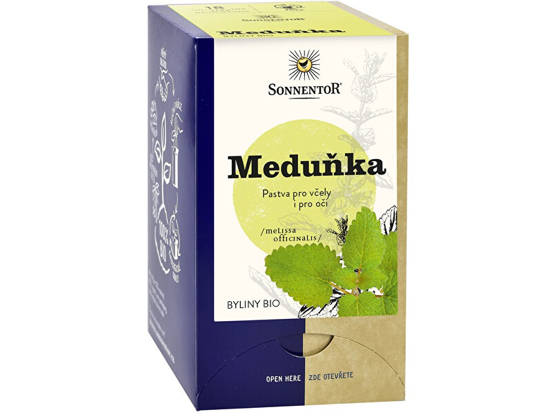 Zobrazit detail výrobku Sonnentor Bio Meduňka porcovaná 21,6g Zobrazit detail výrobku Sonnentor Bio Meduňka porcovaná 21,6g