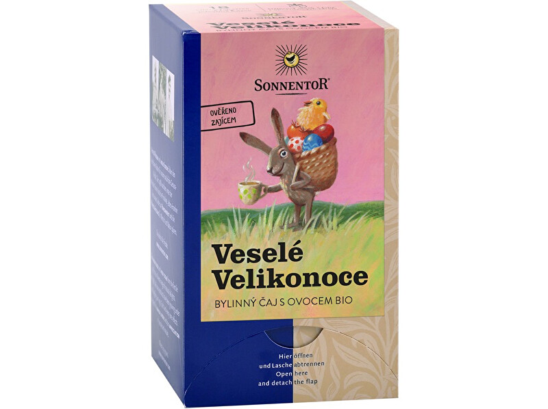 Zobrazit detail výrobku Sonnentor Bio Veselé velikonoce bylinná směs porcovaný 27g Zobrazit detail výrobku Sonnentor Bio Veselé velikonoce bylinná směs porcovaný 27g