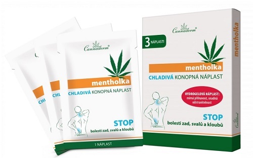 Zobrazit detail výrobku Cannaderm Cannaderm mentholka, chladivá konopná náplast 3 ks Zobrazit detail výrobku Cannaderm Cannaderm mentholka, chladivá konopná náplast 3 ks