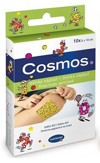 Zobrazit detail výrobku Cosmos Cosmos dětská náplast 10 ks Zobrazit detail výrobku Cosmos Cosmos dětská náplast 10 ks