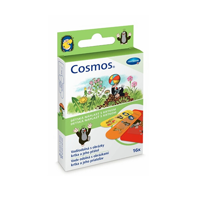 Zobrazit detail výrobku Cosmos Cosmos dětská náplast s krtkem 16 ks Zobrazit detail výrobku Cosmos Cosmos dětská náplast s krtkem 16 ks
