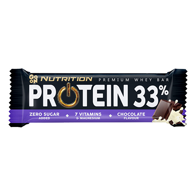Zobrazit detail výrobku Vieste GO ON Proteinová tyčinka 33% čokoláda 50 g Zobrazit detail výrobku Vieste GO ON Proteinová tyčinka 33% čokoláda 50 g
