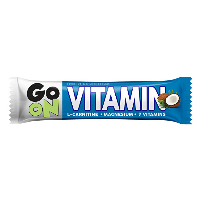 Zobrazit detail výrobku Vieste GO ON Vitaminová tyčinka kokos l-carnitin 50 g Zobrazit detail výrobku Vieste GO ON Vitaminová tyčinka kokos l-carnitin 50 g