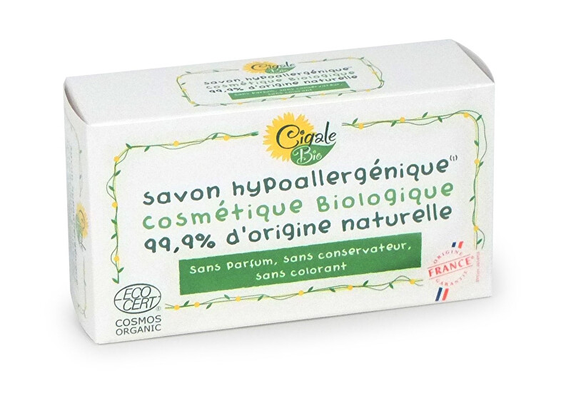Zobrazit detail výrobku Cigale BIO Hypoalergenní BIO mýdlo 100 g Zobrazit detail výrobku Cigale BIO Hypoalergenní BIO mýdlo 100 g
