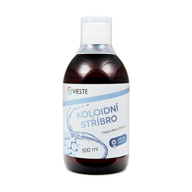 Zobrazit detail výrobku Vieste Koloidní stříbro 500 ml Zobrazit detail výrobku Vieste Koloidní stříbro 500 ml