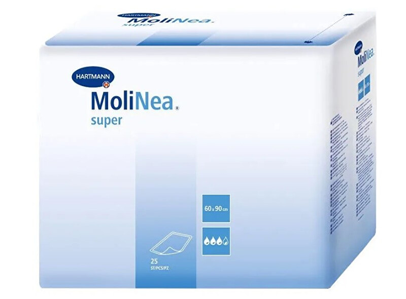 Zobrazit detail výrobku MoliCare MoliNea® Super 40 x 60 cm savost 700 ml 100 ks Zobrazit detail výrobku MoliCare MoliNea® Super 40 x 60 cm savost 700 ml 100 ks
