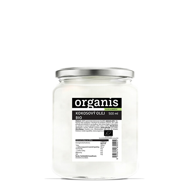 Zobrazit detail výrobku Organis BIO Kokosový olej 1 000 ml Zobrazit detail výrobku Organis BIO Kokosový olej 1 000 ml
