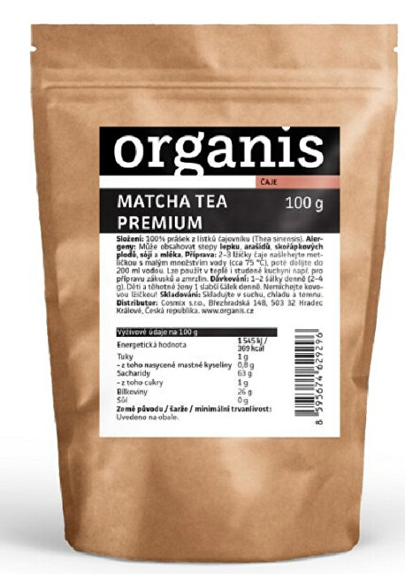 Zobrazit detail výrobku Organis Organis Matcha tea 100 g Zobrazit detail výrobku Organis Organis Matcha tea 100 g