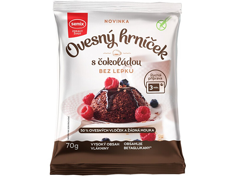 Zobrazit detail výrobku Semix Ovesný hrníček s čokoládou 70 g Zobrazit detail výrobku Semix Ovesný hrníček s čokoládou 70 g
