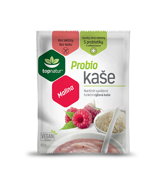Zobrazit detail výrobku Topnatur Probio kaše Malina 25 x 60 g Zobrazit detail výrobku Topnatur Probio kaše Malina 25 x 60 g